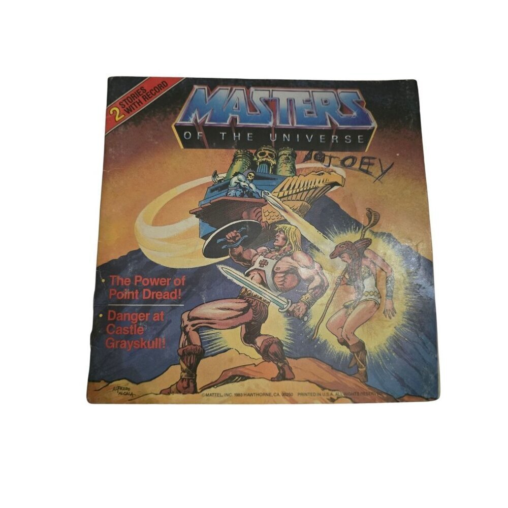 Vintage Mattel Masters of the Universe The Power of Point Dread! Danger at Castl
